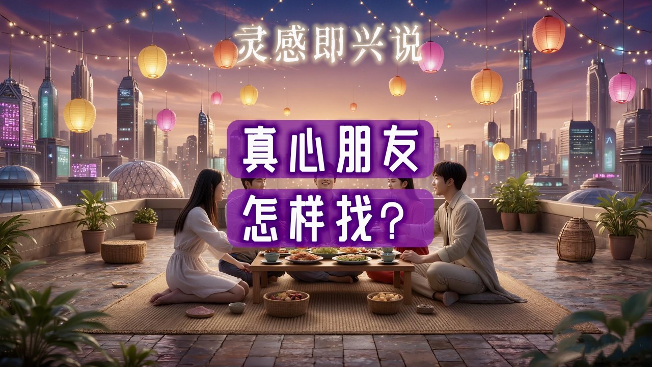 【灵感说】真心朋友怎么找？为什么身边都没有真心朋友？友情需要经营吗？【Ep 50】