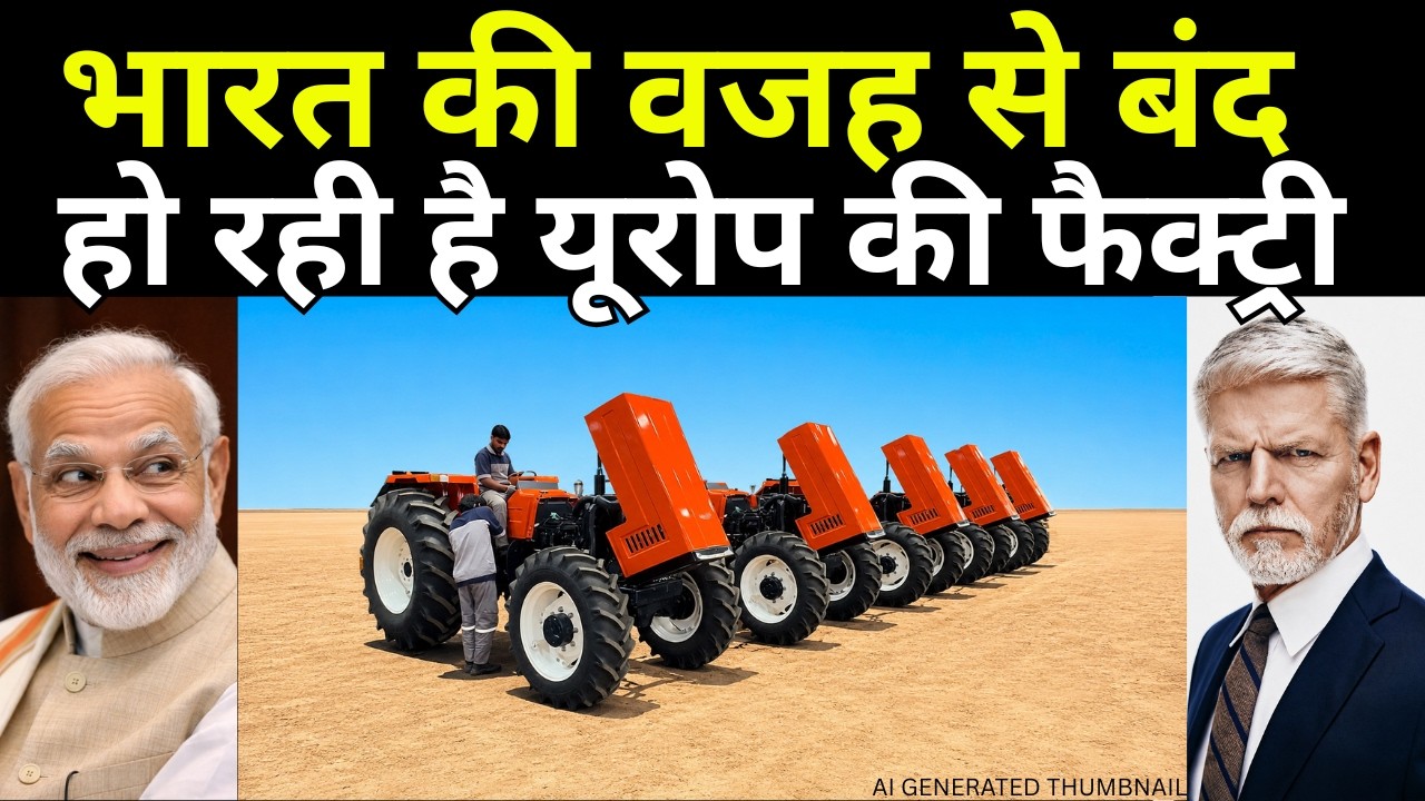 European Factories Closed Due To India | यूरोपियन फैक्ट्री भारत की वजह से बंद हो गयी