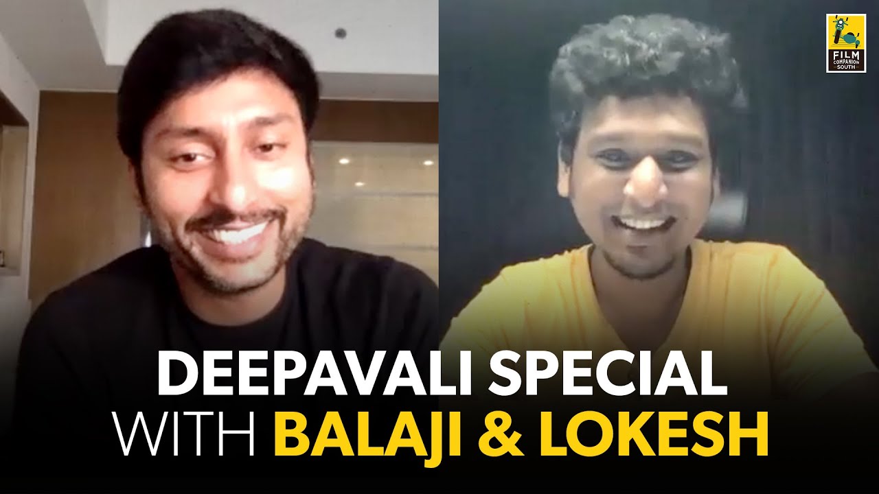Lokesh Kanagaraj & RJ Balaji Diwali Special Interview | Master | Mookuthi Amman | Baradwaj Rangan