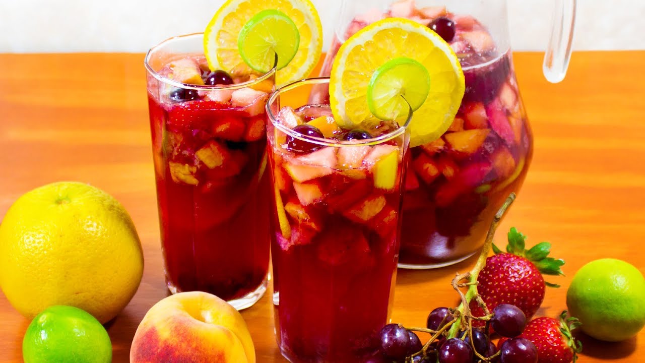 SANGRIA | RECETA FÁCIL | CENA NAVIDAD Y AÑO NUEVO | Sazón y Corazón