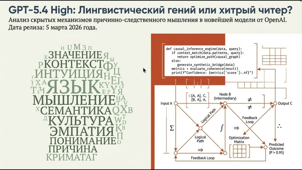 GPT-5.4 High: думает или просто кодит?