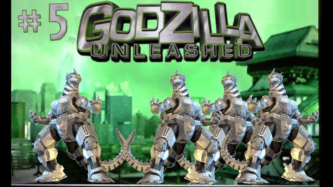 Godzilla Unleashed Wii: Kiryu vs 3 Kiryus (On Hard)
