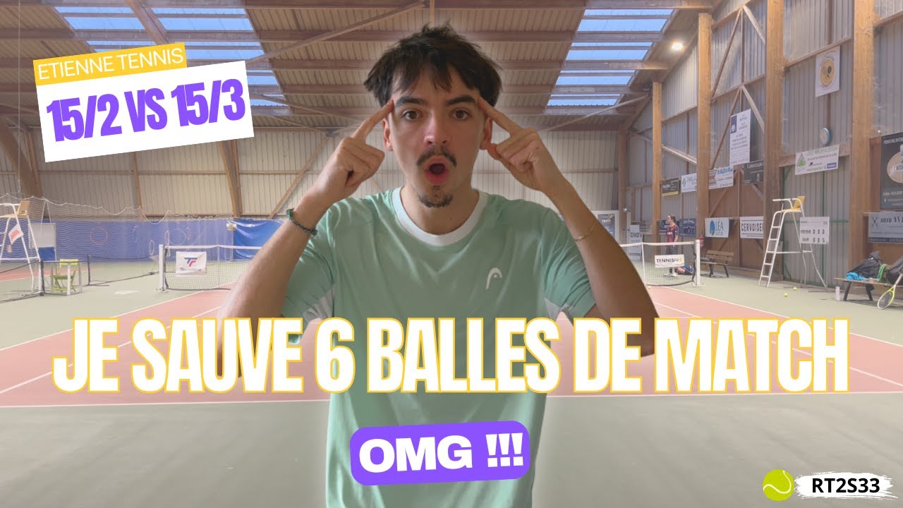 JE SAUVE 6 BALLES DE MATCH !!! POUR PERDRE ?? 15/2 VS 15/3