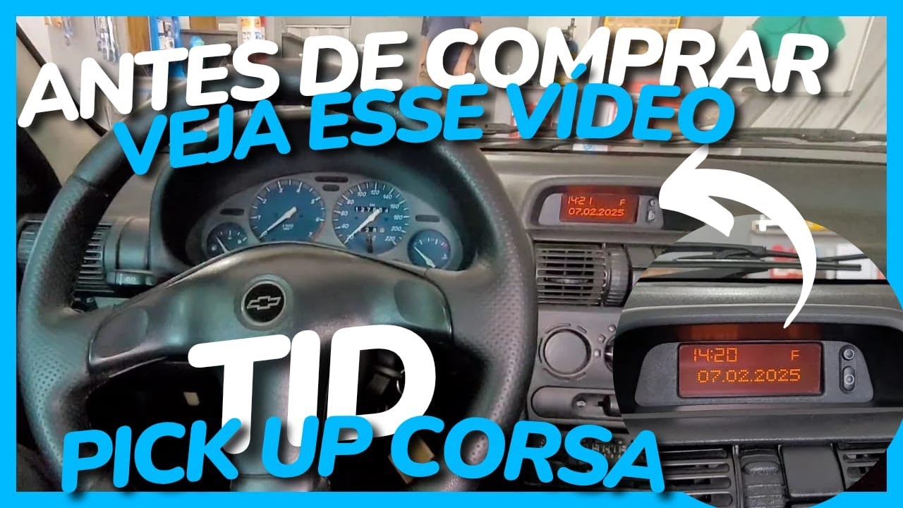 TID PICK UP CORSA - O QUE É PRECISO? COMO FUNCIONA?COMO É A INSTALAÇÃO? HORÁRIO E TEMPERATURA PAINEL