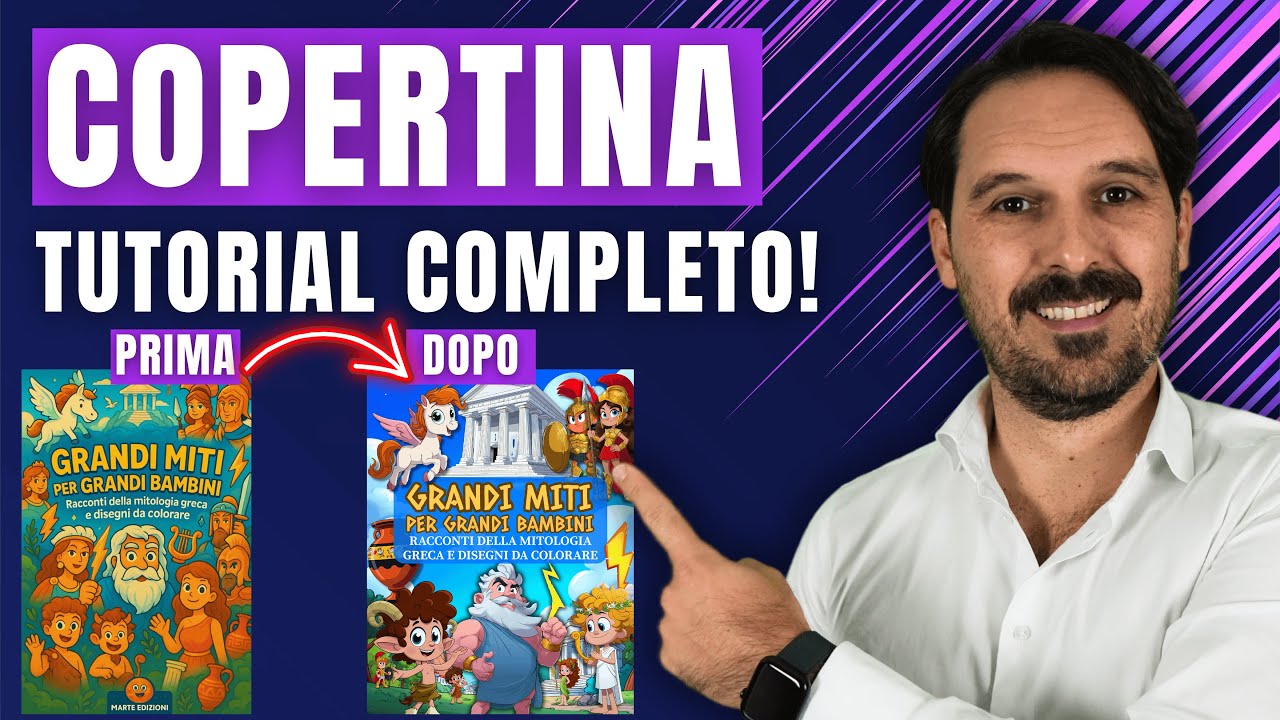 COPERTINE che VENDONO su Amazon KDP - Come crearle DA ZERO con CANVA e ChatGPT!