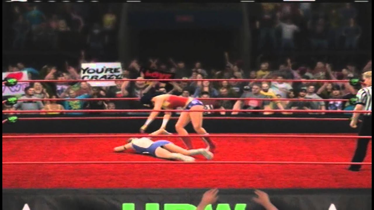 San vs. Wonder Woman, Submission Match (Request)