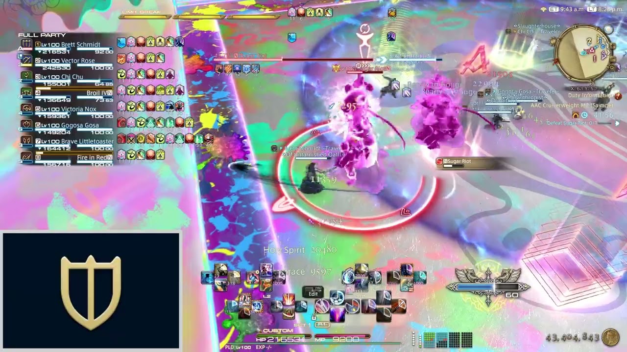 FFXIV M6S Clear (Paladin POV)