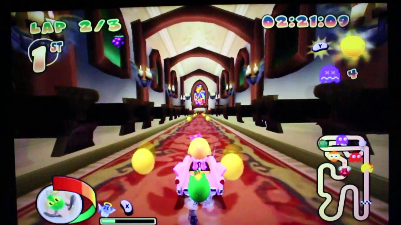 Pac-Man World Rally (Nintendo GameCube): #1 Easy Cherry Cup (2/2)