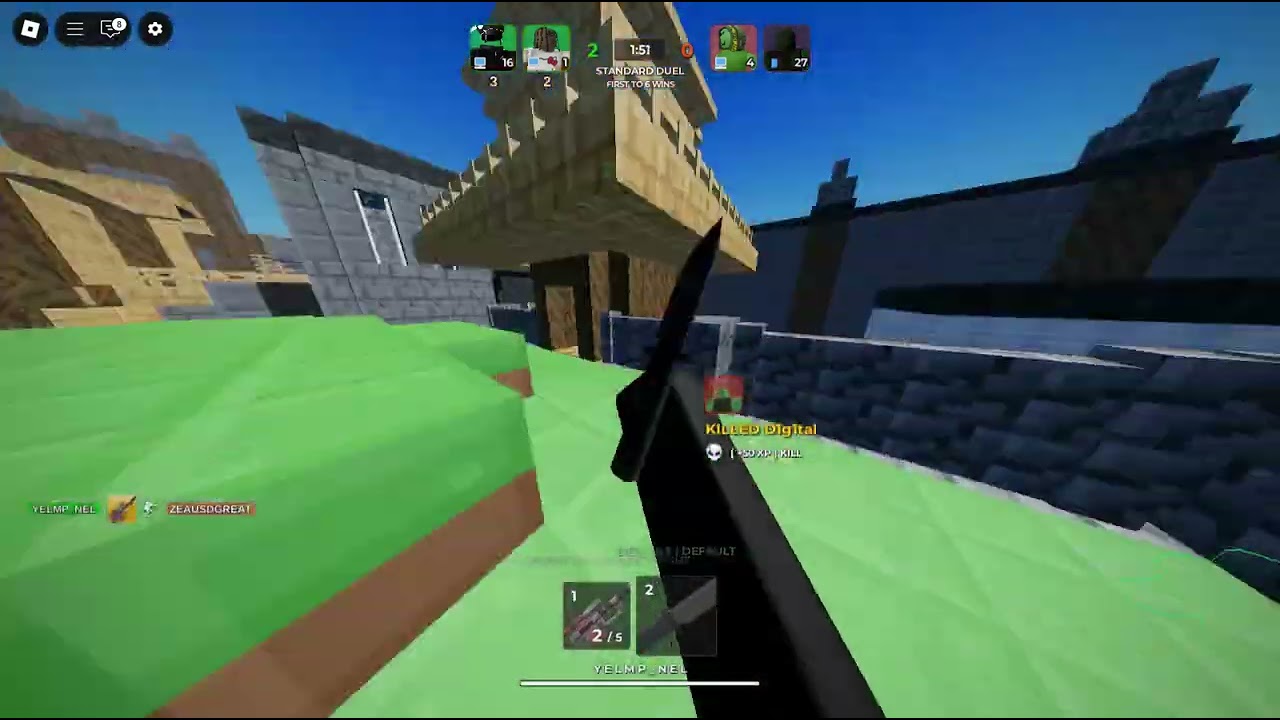 Roblox Sniper Duels Gameplay l 1v1 & 2v2 Gameplay