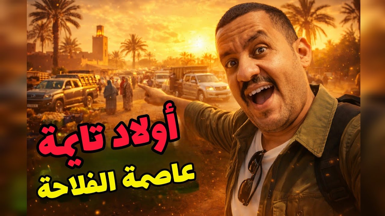 مدينة هوارة أولاد تايمة كما لم تعرفها . Ville de oulad Taima