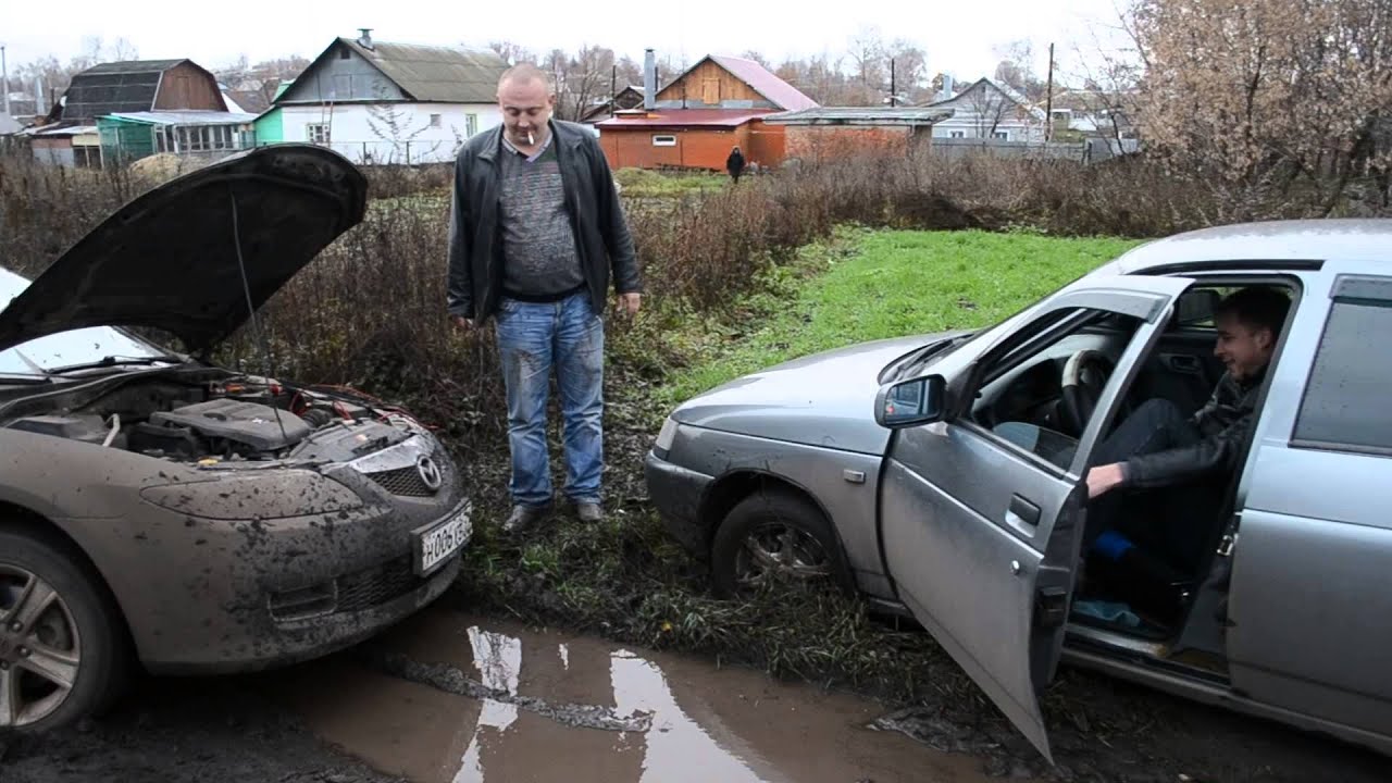 Грязь, Мазда, Двенаха и ix35