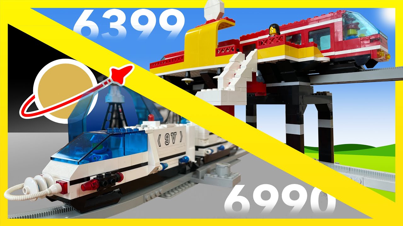 The Amazing LEGO Monorail - 8000 SUB SPECIAL