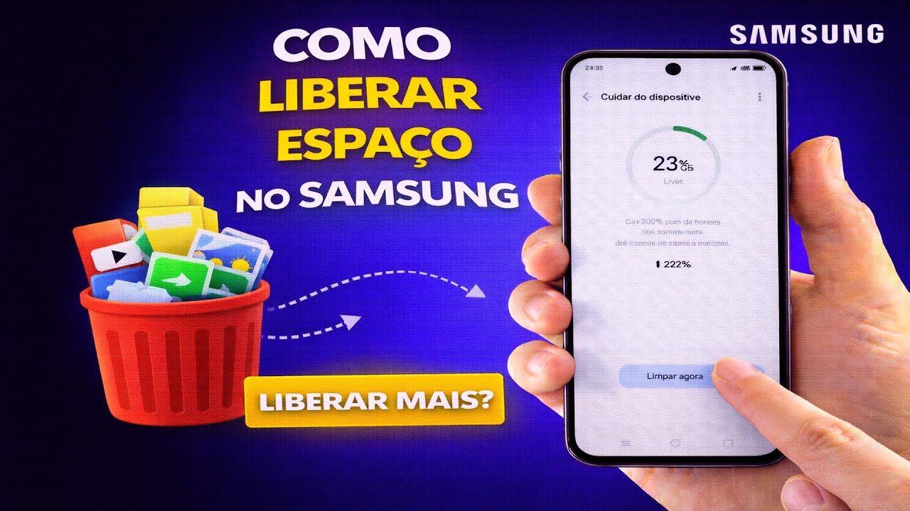 COMO LIBERAR ESPAÇO NO SAMSUNG