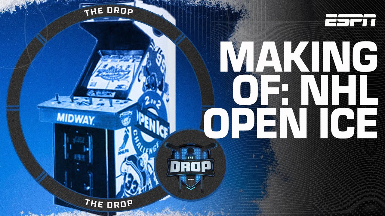 Unveiling the Creation of 1995's NHL Open Ice 🕹️👾 | The Drop 🏒