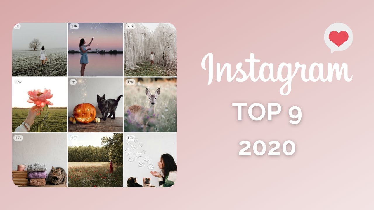 Így készítsd el a 2020-as TOP 9-ed // Az én TOP 9 Instagram képem története
