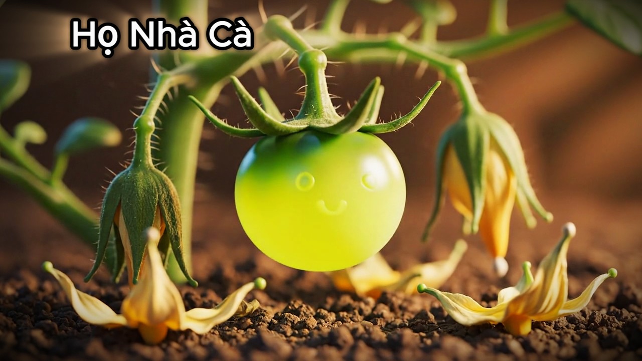 Họ Cà: Từ Quả Cà Chua Bổ Dưỡng Đến Độc Dược Bí Ẩn | Thực Vật Hạt Kín | Vương Quốc Diệu Kỳ