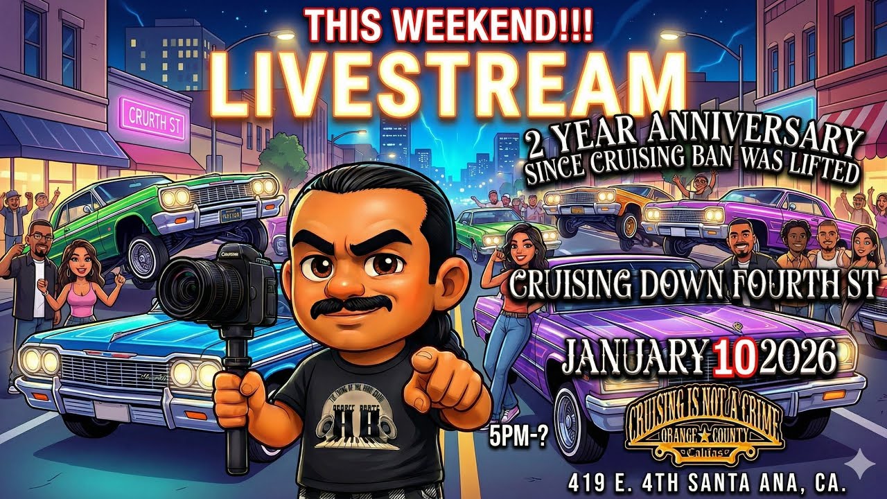 ​🔴 HAPPENING NOW: Cruising Is Not A Crime! 💥 2 Years Legal in OC 🎥