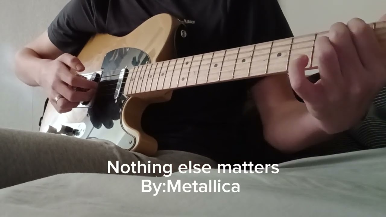 Nothing else matters : Metallica #rock #metallica #guitar 