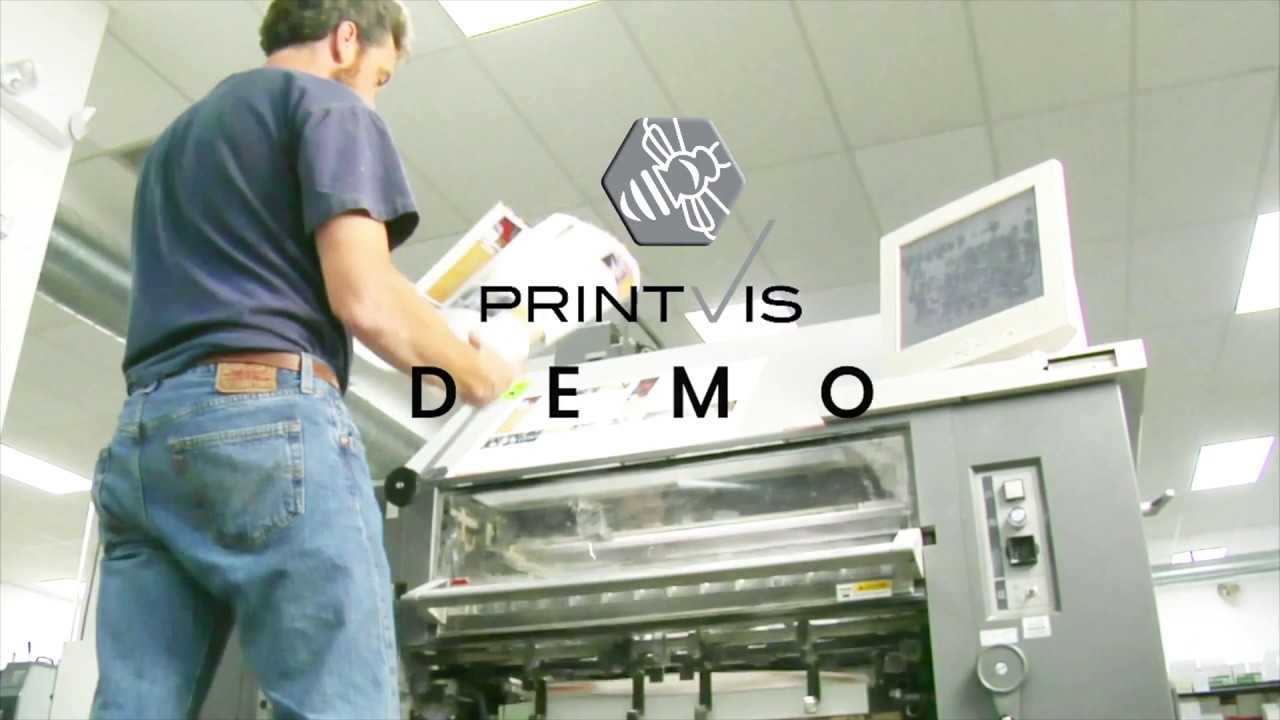PrintVis Demo - Handling Production Orders for Folding Cartons
