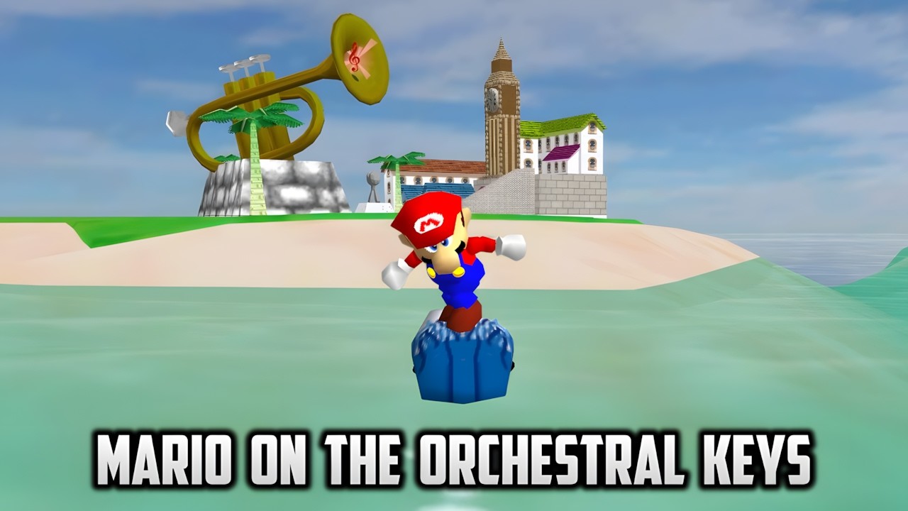 ⭐ Super Mario 64 - Mario on the Orchestral Keys
