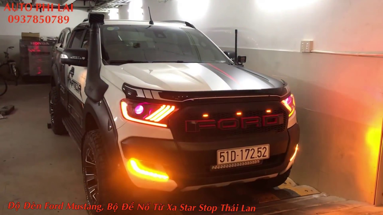 Độ Ford Ranger 300tr Nó Như Thế Nào | Độ Full Dàn Đèn | Nội Thất | Âm Thanh | Chất