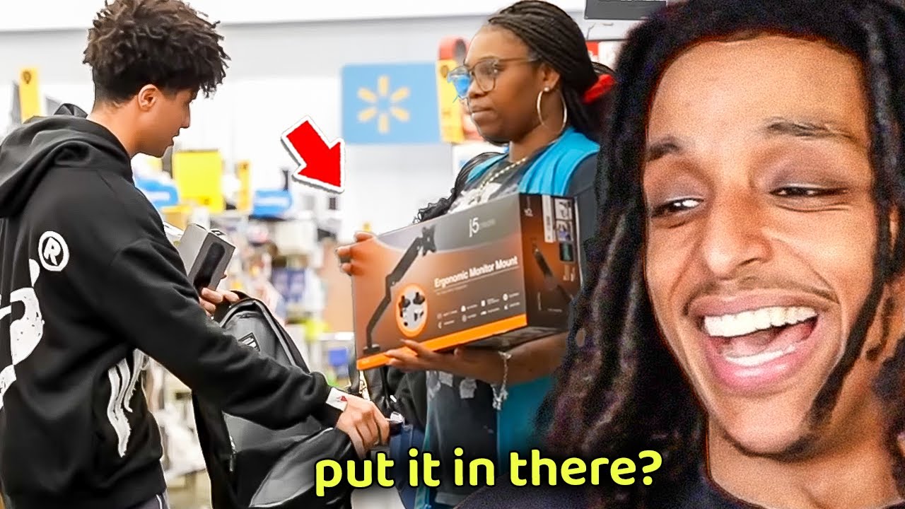 Ash Alk Asked Walmart Workers to Help Him Steal 😂