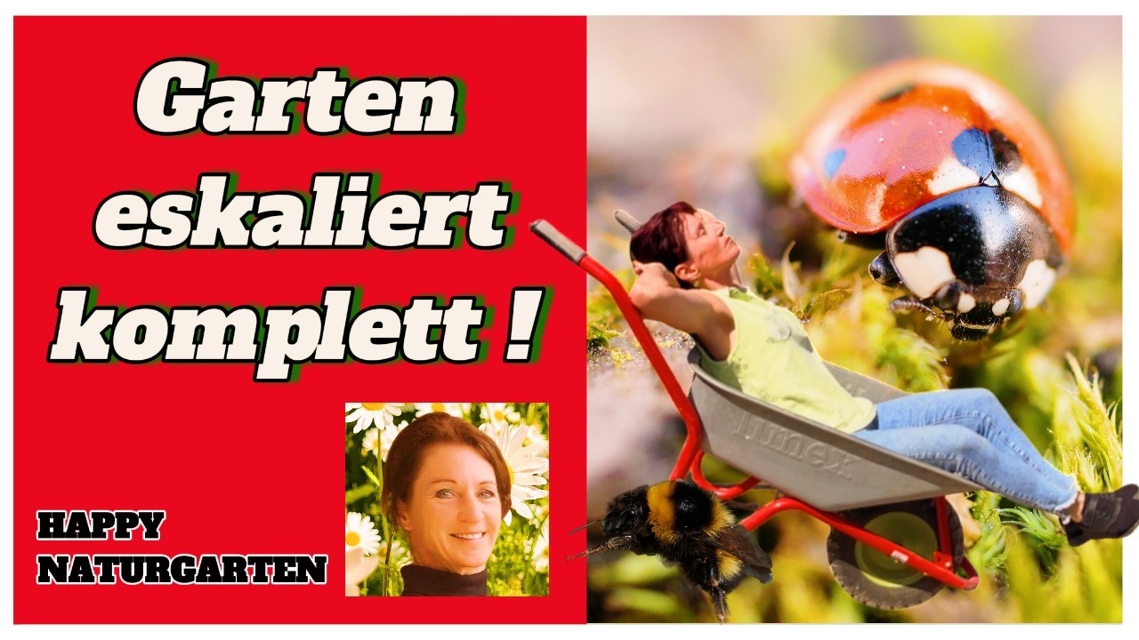 Explosives Leben: Naturgarten im März