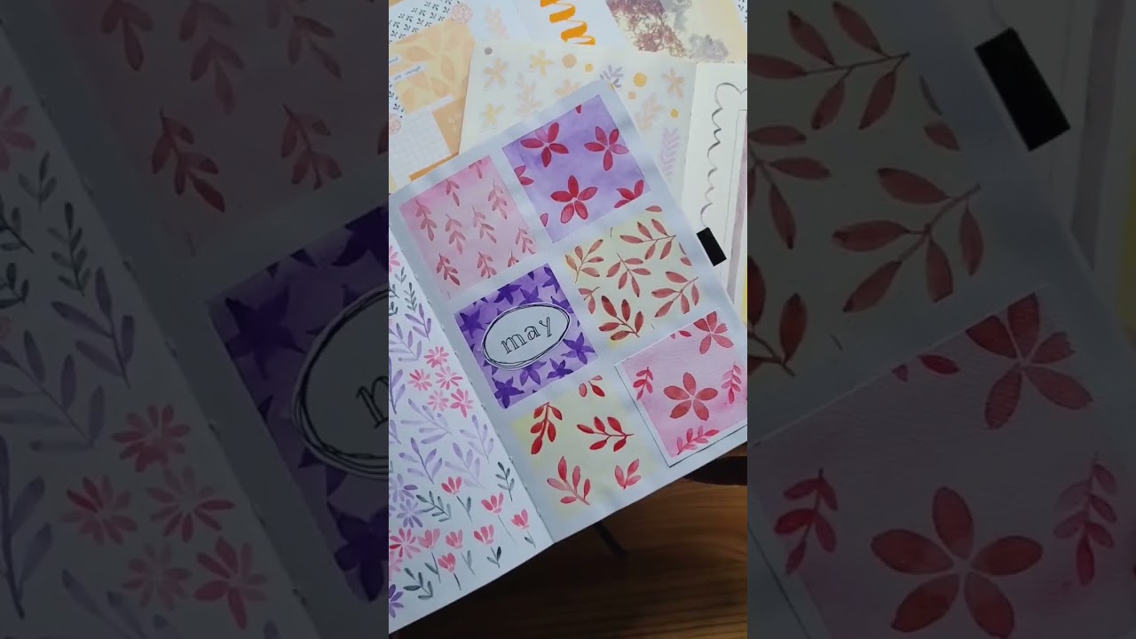 5 years of may covers 💜 which one is your favorite? #journalinspiration #journaling #creativejournal