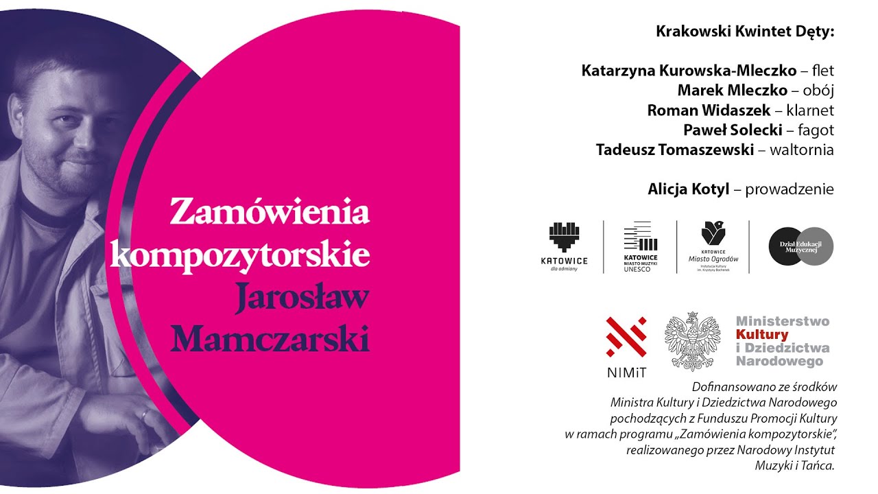 Zamówienia kompozytorskie - prawykonanie utworu Jarosława Mamczarskiego