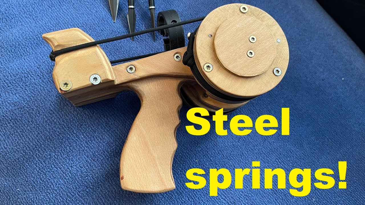 "The Coilbow" - Spring Powered and Home Made!