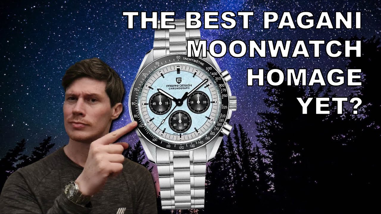 ЛУЧШИЙ Pagani Design Moonwatch Homage на данный момент? &mdash; Pagani Design PD-1701 V4
