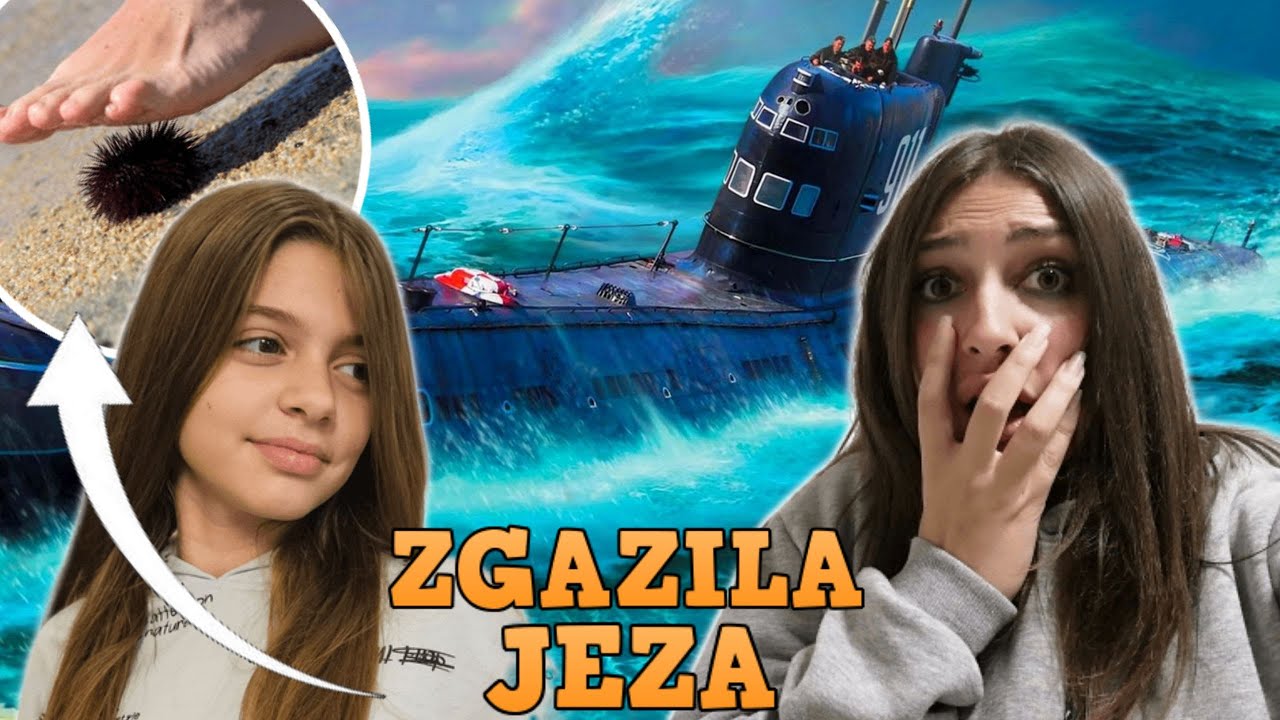 VOZNJA PODMORNICOM *zamalo potonuli* Valentina zgazila jeza