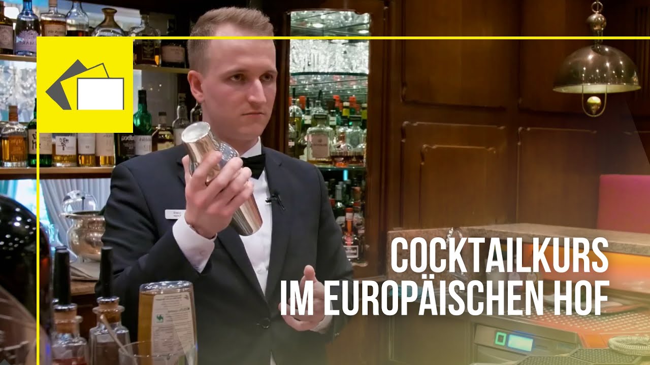 Cocktailkurs im Europäischen Hof Heidelberg 🍹 Präsentiert von der Akademie für Ältere Heidelberg