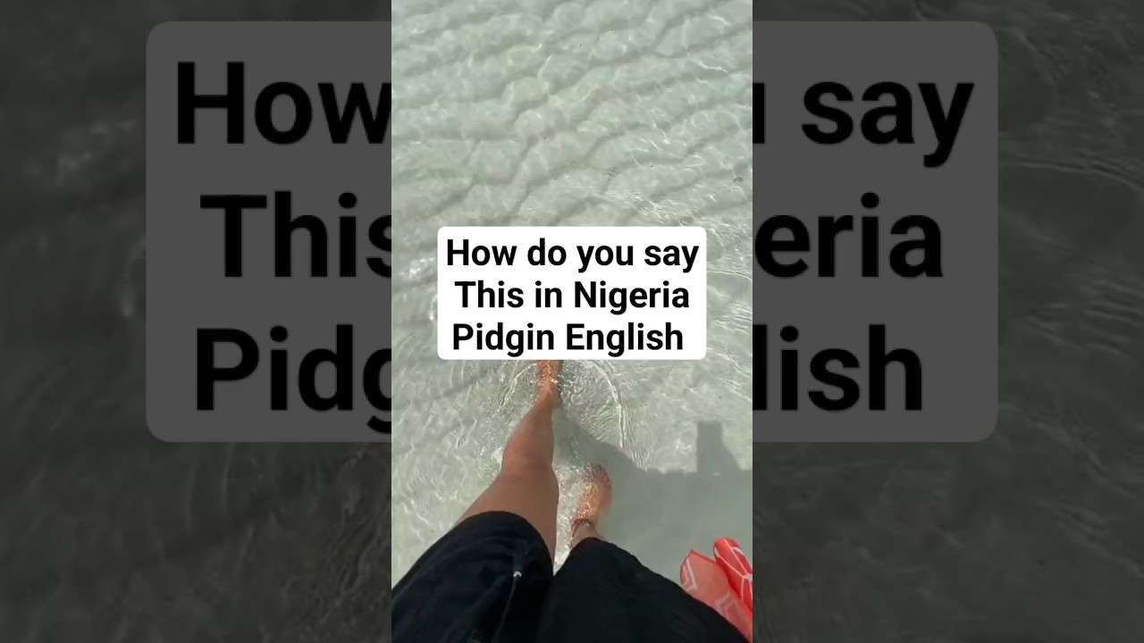 Pidgin English lesson for today day #grammar #howtosay #whereareyougoing #learn #pidgin #uk #english