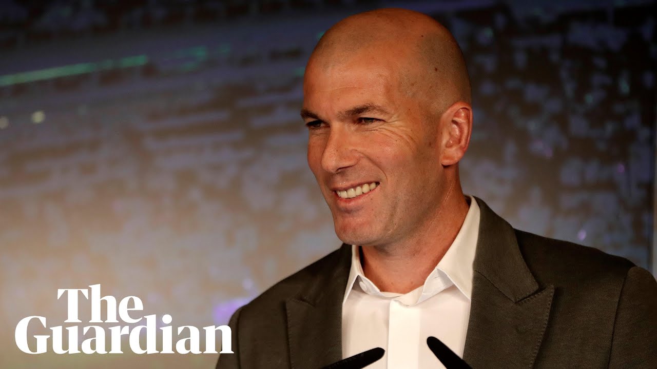 Zinedine Zidane: 'I am very happy to be back' at Real Madrid