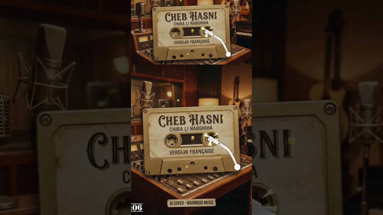 Cheb Hasni - Chira li nabghiha (Version Française AI by Mahmoud, AI MUSIC)