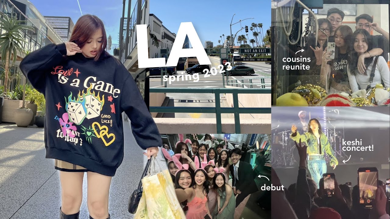 Traveling to LA 🇺🇸 | Debut, keshi concert, disneyland, & more