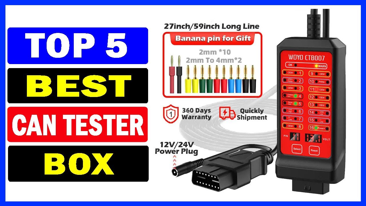 Top 5 Best CAN Tester Box Of 2026