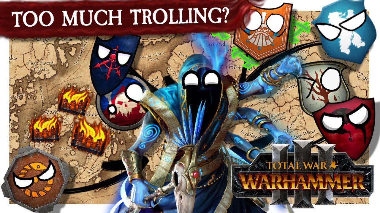 Eight Player April Fools Mayhem -Warhammer 3 Multiplayer