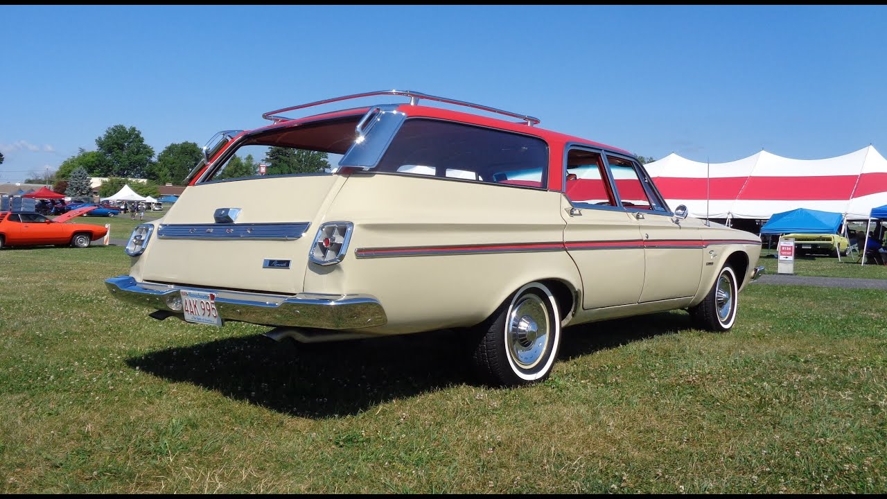 1963 Plymouth Fury Station Wagon in Cream / Red & Ride on My Car Story with Lou Costabile