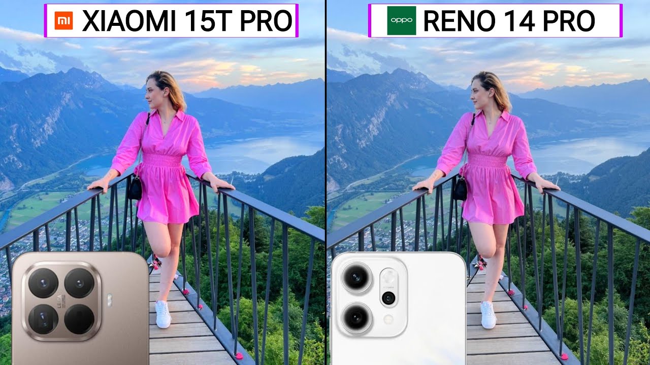 Xiaomi 15T Pro против Oppo Reno 14 Pro | Сравнение тестов камер