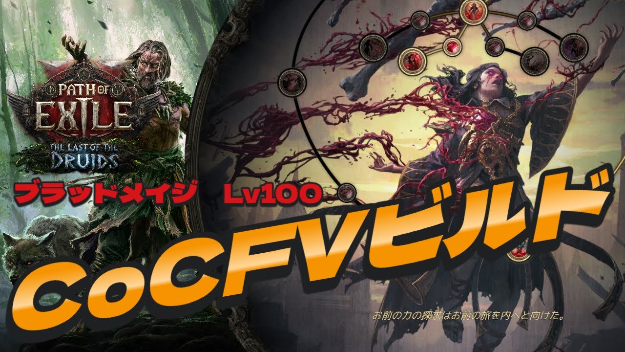 【POE2】0.4CoCFVビルド ブラッドメイジLv100