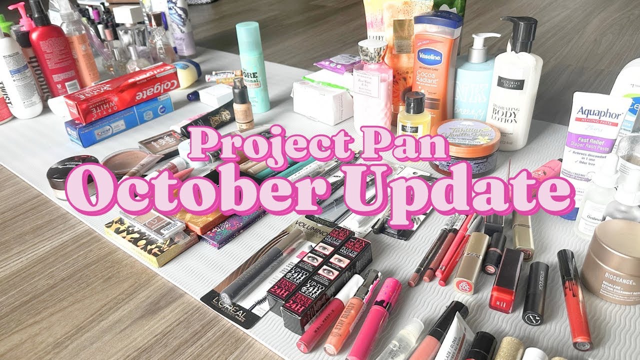 Обновление за октябрь 💄 Project Pan 2025 и пустые бутылки | Нет покупок и преодоление моего потре...