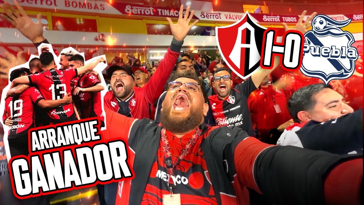 ATLAS VS PUEBLA 1-0 ¡Sufrido, pero ganado! J1CL26