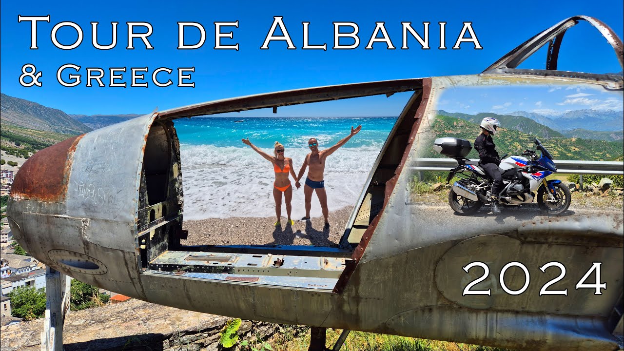 Motorbike Tour de Albania & Greece 2024 | 4K | part 1