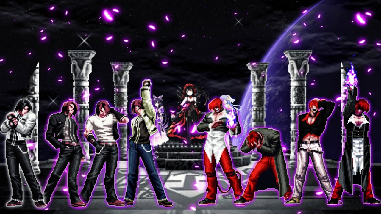 Orochi Kyo Team VS Orochi Iori Team [KOF MUGEN]