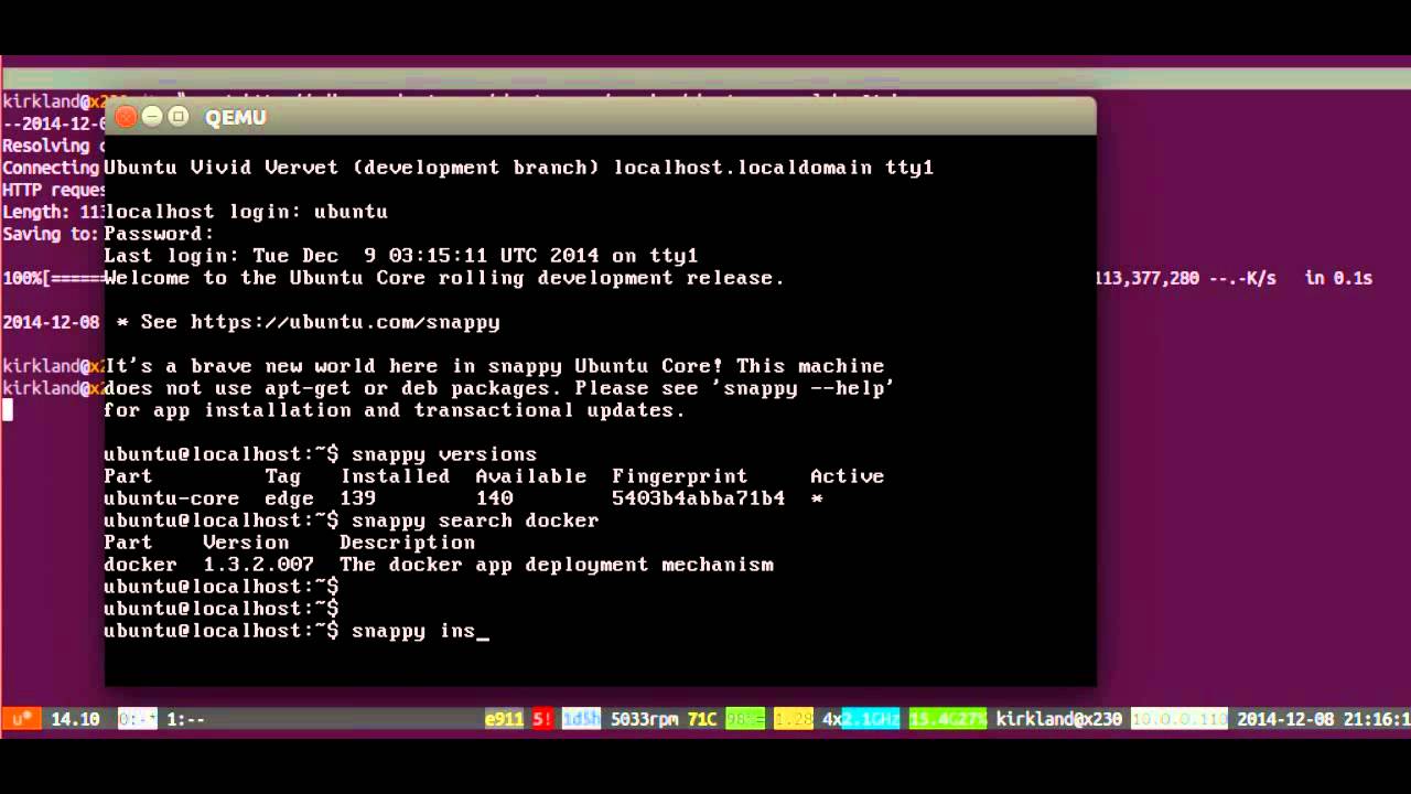Introducing Snappy Ubuntu Core!