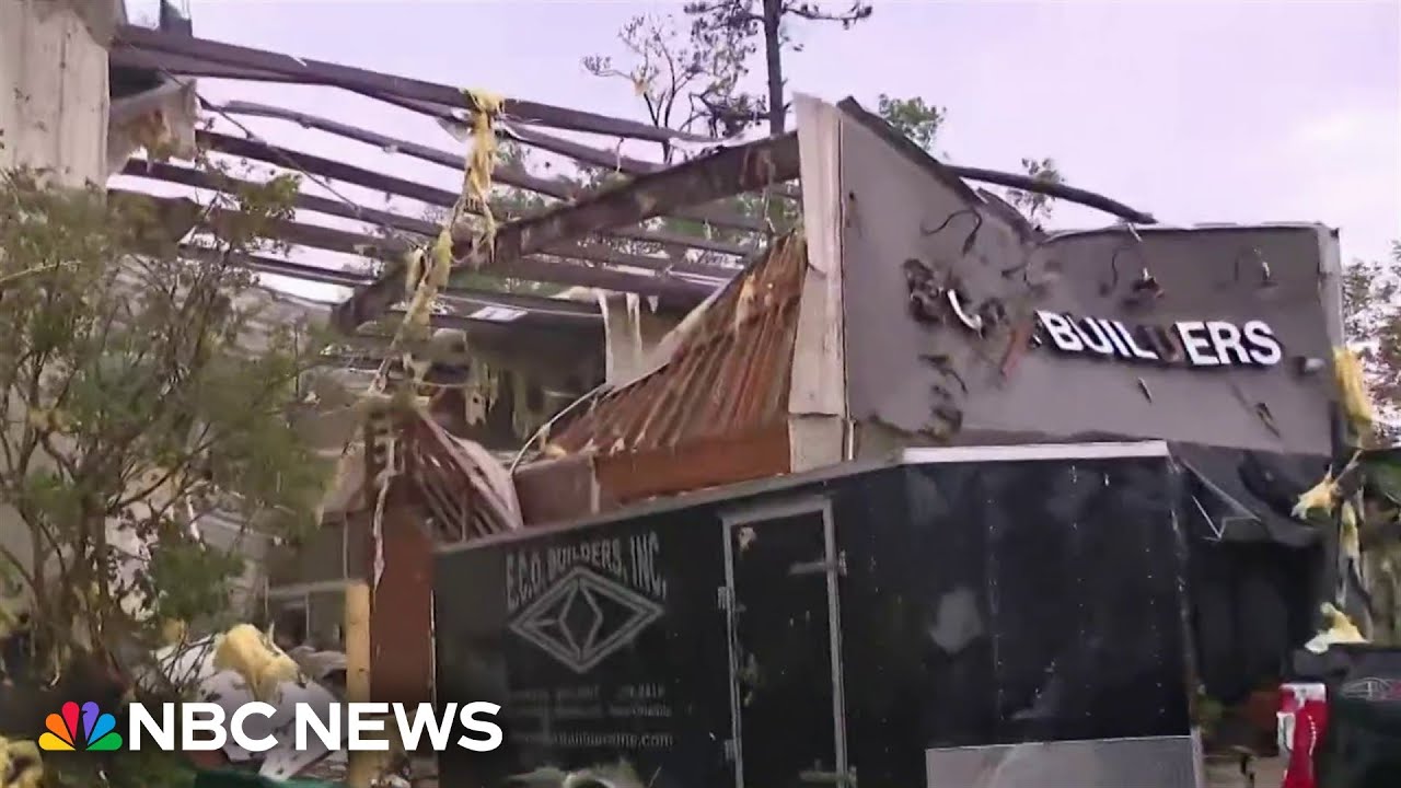 Severe storms and tornadoes sweep through Gulf Coast as millions face flooding risk