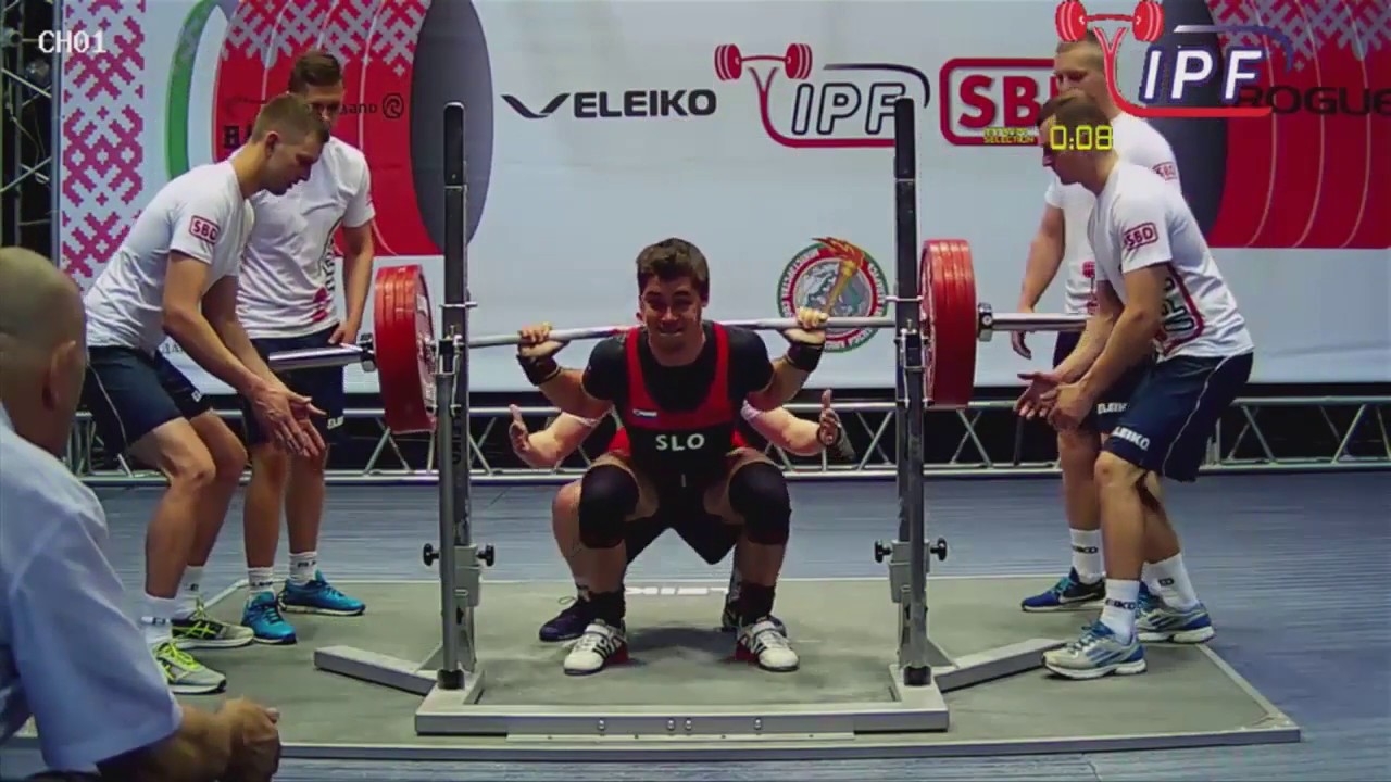 Urban Mur - 627.5kg 16th Place 74kg - IPF World Classic Powerlifting Championships 2017