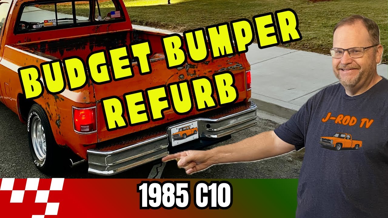 Budget C10 Bumper Refurb | Poor Man’s Hot Rod Method #c10 #squarebodychevy #budgetbuild #diy